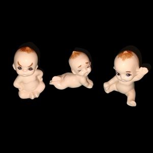Vintage Kewpie Figurines Set of 3